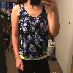 Flowy floral Tank top